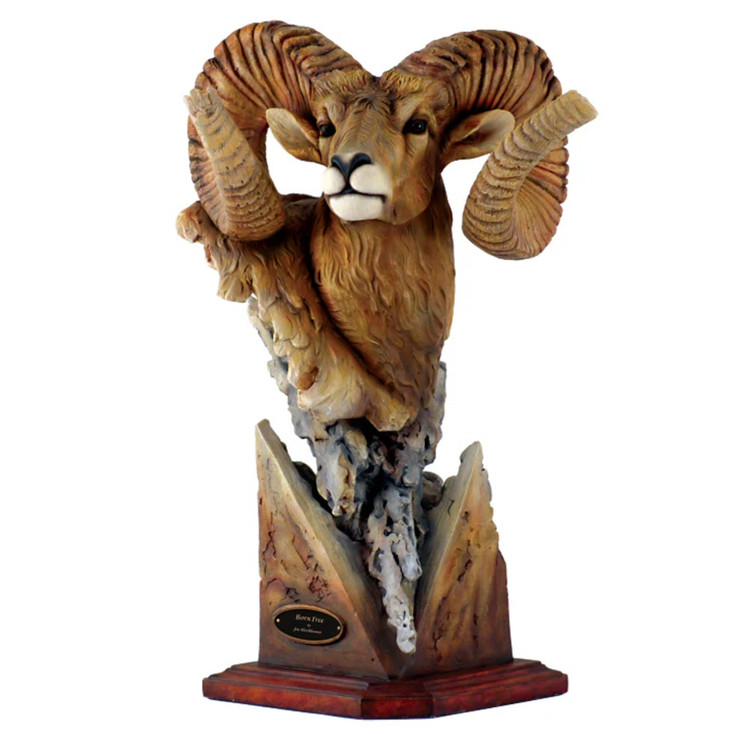 Fortitude Ram Sculpture by Stephen Herrero