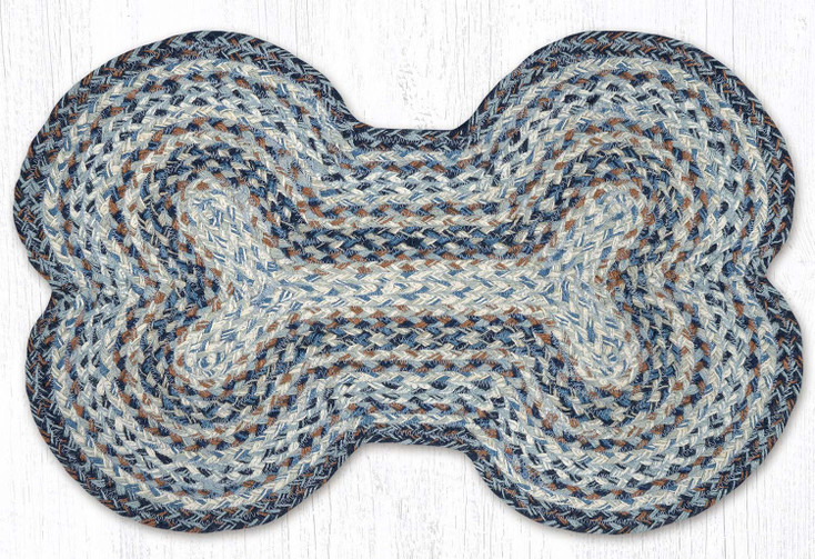 18" x 28" Denim Large Dog Bone