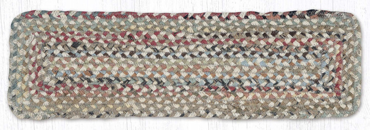 8.25" x 27" Random Rectangle Jute Stair Tread