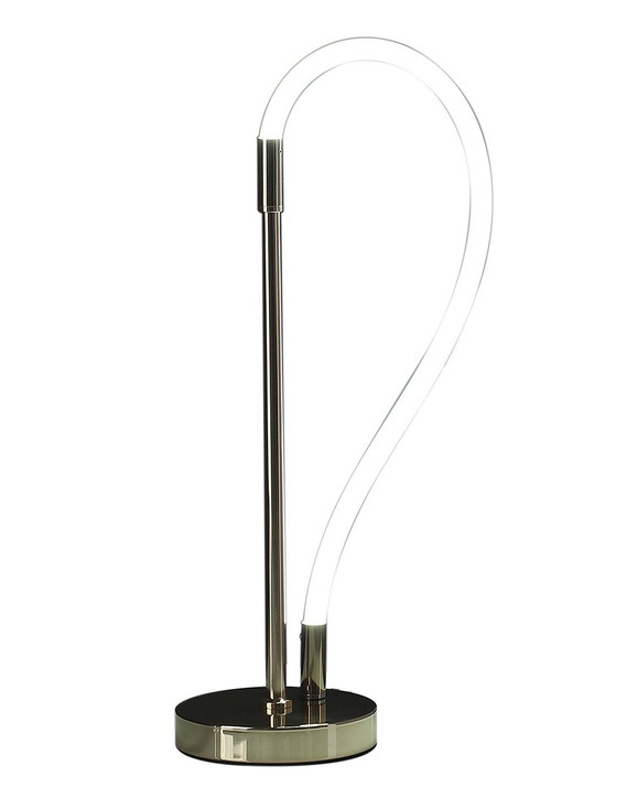 21" Gold Bedside Led Table Lamp