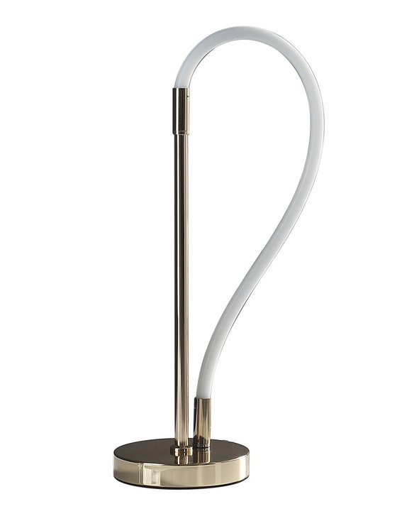 21" Gold Bedside Led Table Lamp