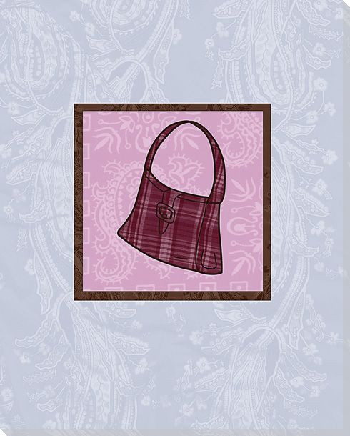 Finishing Touch Purse Wrapped Canvas Giclee Print Wall Art