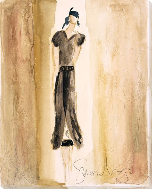 Starry Night 4 Fashion Wrapped Canvas Giclee Print Wall Art