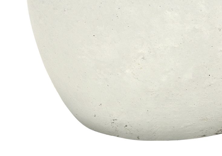 26" Cream Gourd Table Lamp with Cream Drum Shade