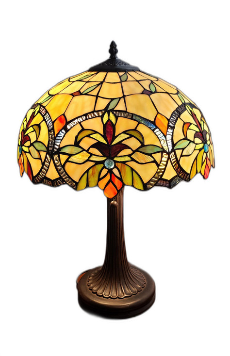 23" Dark Brown Metal Two-Light Candlestick Table Lamp with White Lamp Shade