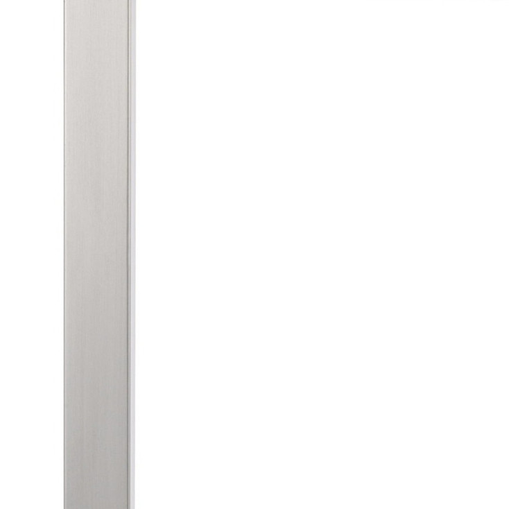 25" Nickel Metal Desk USB Table Lamp with White Shade