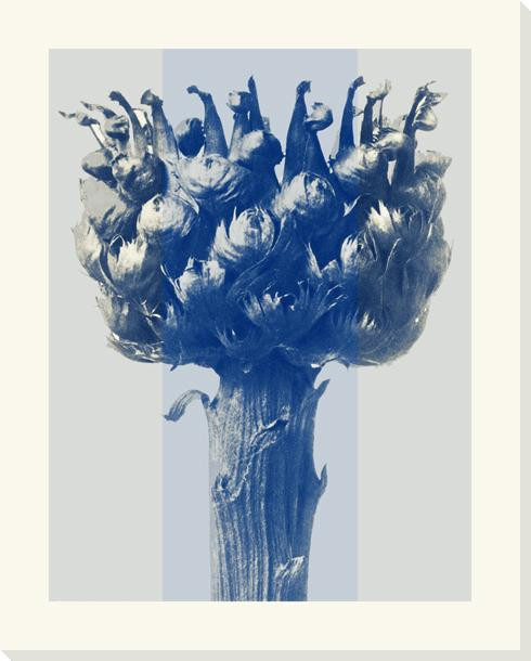 Archetypes In Blue 112 Wrapped Canvas Giclee Art Print Wall Art