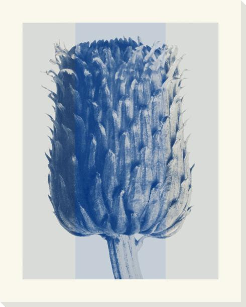 Archetypes In Blue 84 Wrapped Canvas Giclee Art Print Wall Art