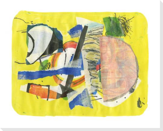 Mono Plate 64 Wrapped Canvas Giclee Art Print Wall Art