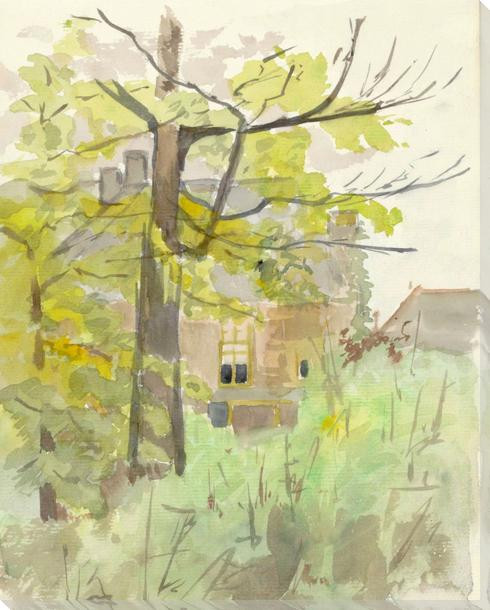 Dutch Landscape I Wrapped Canvas Giclee Art Print Wall Art