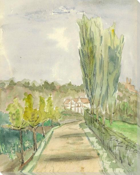 Dutch Landscape XII Wrapped Canvas Giclee Art Print Wall Art