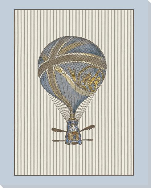 Hot Air Balloon Ride 2 Wrapped Canvas Giclee Art Print Wall Art