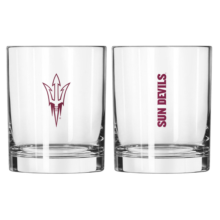 Arizona State Sun Devils 14oz Gameday DOF Rocks Glass
