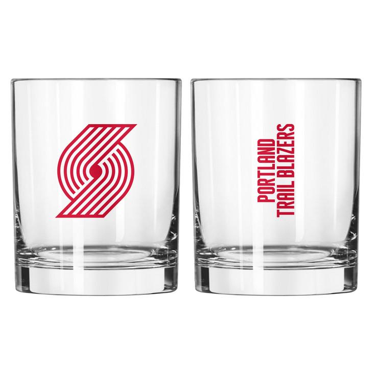 Portland Trail Blazers 14oz Gameday DOF Rocks Glass