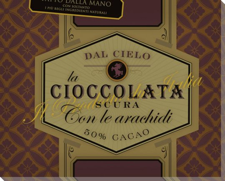 La Cioccolata Con le Arachidi Wrapped Canvas Giclee Print Wall Art