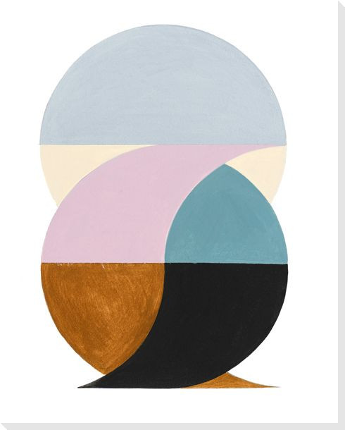 Balancing Act I Wrapped Canvas Giclee Print Wall Art