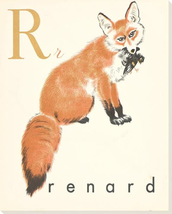 R. Renard Wrapped Canvas Giclee Print Wall Art