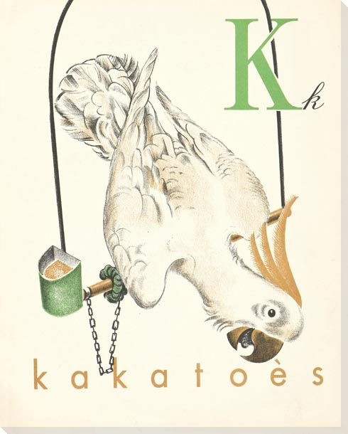 K. Kakatoes Wrapped Canvas Giclee Print Wall Art