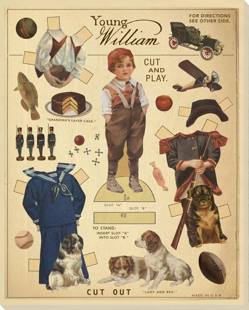 Young William Wrapped Canvas Giclee Print Wall Art