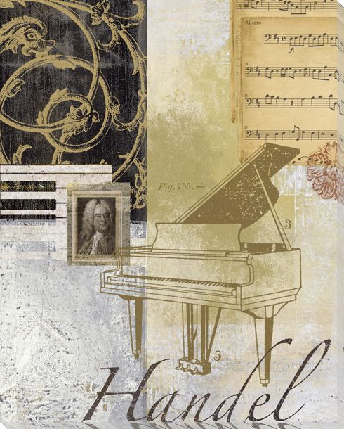 Handel Wrapped Canvas Giclee Print Wall Art
