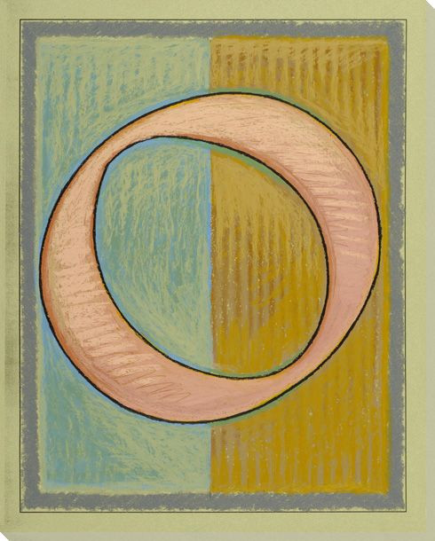 Block Number 0 Wrapped Canvas Giclee Print Wall Art