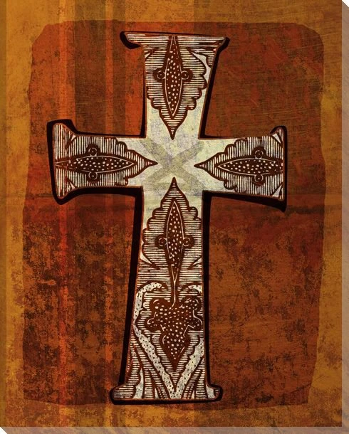 Cross 1 Wrapped Canvas Giclee Print Wall Art