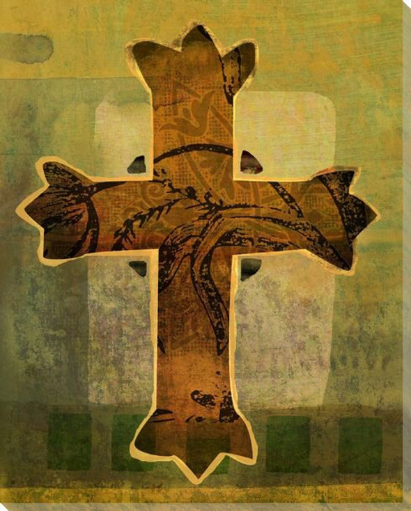 Cross 4 Wrapped Canvas Giclee Print Wall Art