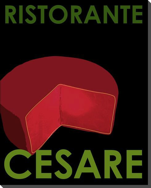 Cesare Wrapped Canvas Giclee Print Wall Art