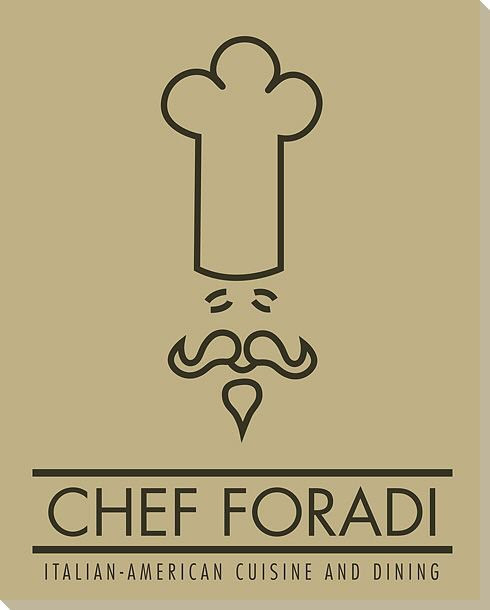 Chef Foradi Wrapped Canvas Giclee Print Wall Art