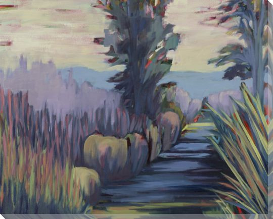 Arcadia Path Wrapped Canvas Giclee Print Wall Art