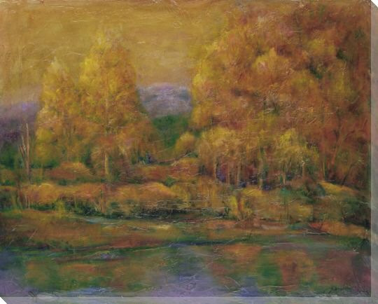 Bathed in Sunlight Wrapped Canvas Giclee Print Wall Art