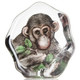 Mats Jonasson Crystal Primate Sculptures