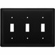 Triple Toggle Switch Plate Covers