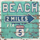 Beach Wood Signs