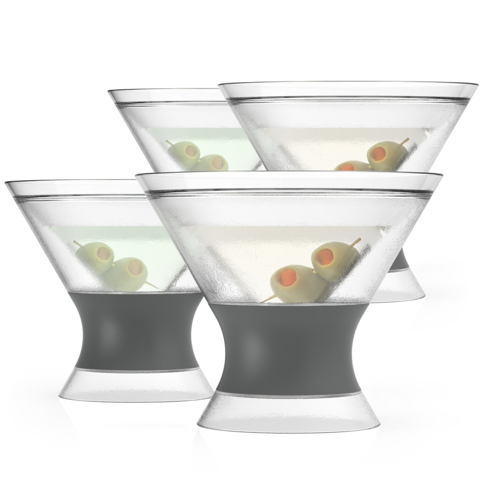 Martini FREEZE Glasses by Host, Set of 4 Drinkware