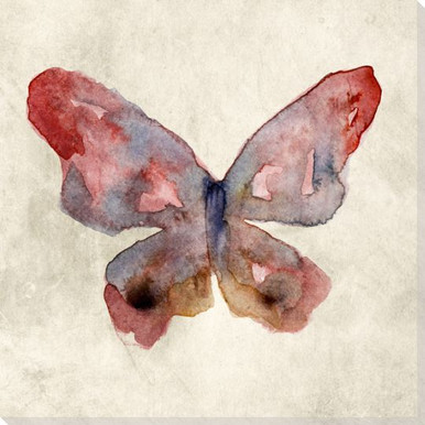 Colorful Butterfly 12 Wrapped Canvas Giclee Print Wall Art