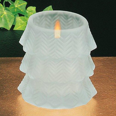 Round Glass Votive Candle Holders, Set of 12