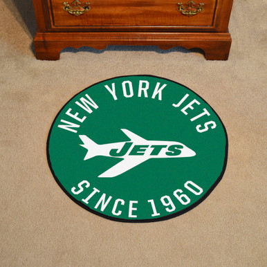 27 1947 New York Giants Retro Logo Baseball Style Round Mat - Floor Rug -  Area Rug