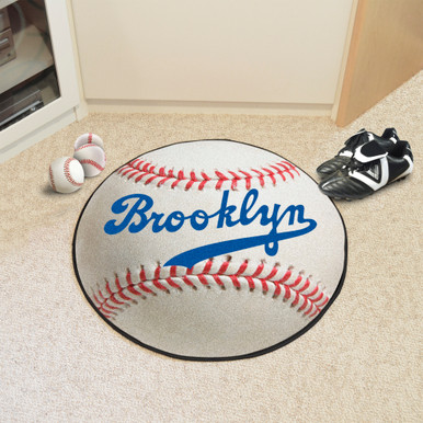 27 1970 Milwaukee Brewers Retro Logo Baseball Style Round Mat - Floor Rug  - Area Rug