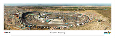 Phoenix Raceway Aerial Panoramic Wall Art Print | Racing Wall Decor