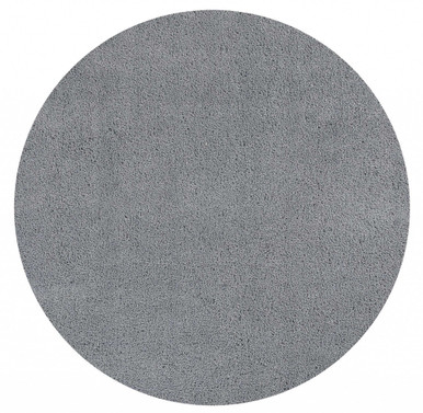 Grainger Round Rug 6' Grey Round Indoor Shag Rug