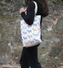 Hairy Coo Tote Bag with Pin Badge 