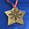 Wooden Heart Christmas Decorations