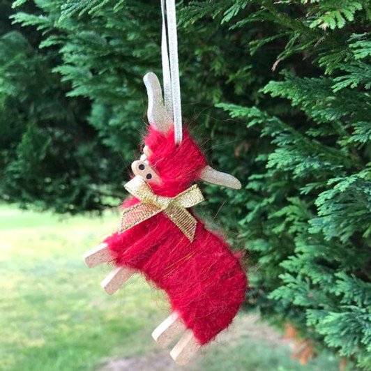 Hairy Coo Christmas Hangers