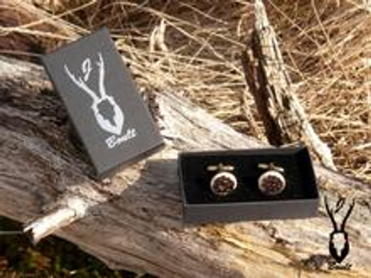 J Boult Designs Antler Cufflinks