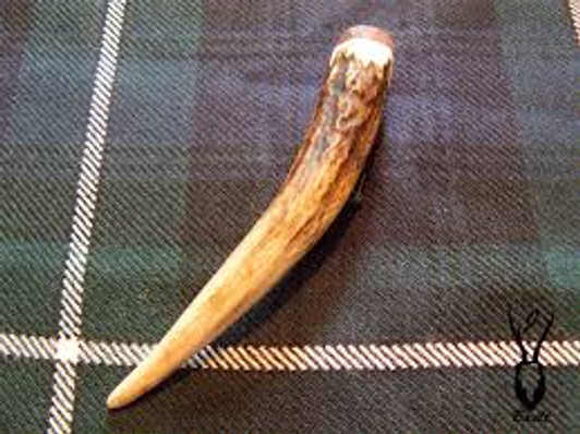Red Deer Antler Kilt Pin
