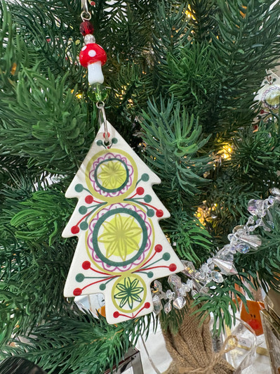 Ceramic Tree Decorations