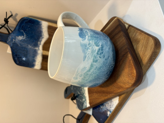 Ocean Resin Mugs