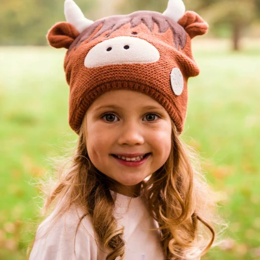 Highland Cow Children's Hat