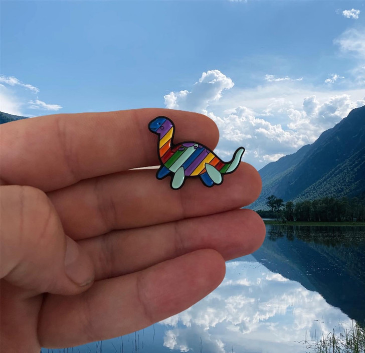 Nessie / Coo Pin Badges